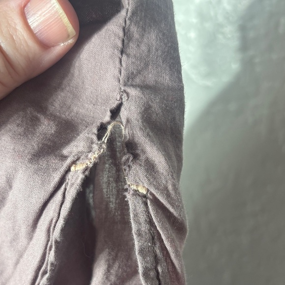 Natural life women’s L/XL cotton Lagenlook shirt dress relaxed casual summer - Picture 10 of 10